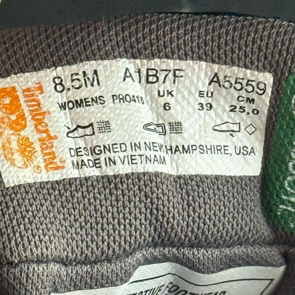 Timberland PRo Women's Powertrain Sport Alloy Toe Work Sneakers Shoes Size 8.5 - Picture 11 of 15